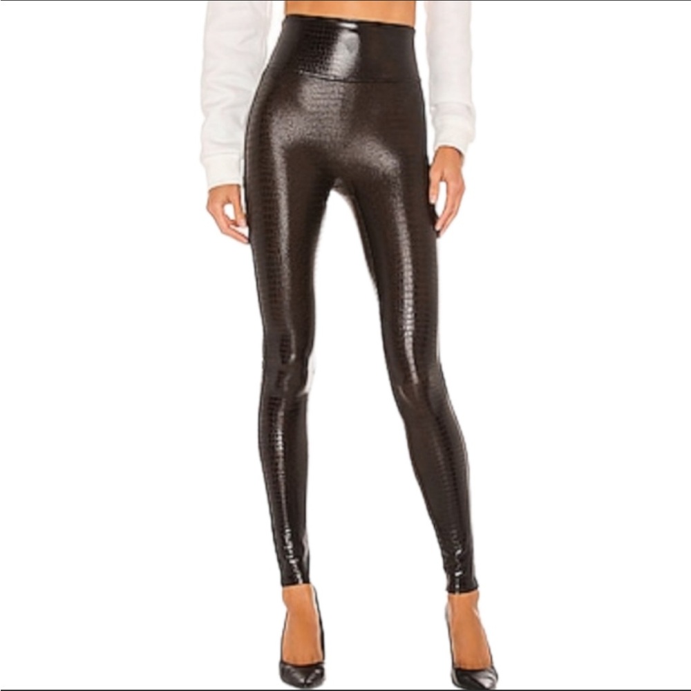 Spanx croc high waisted leggings